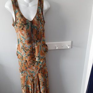 100% SILK 2-PIECE SKIRT SET, SIZE MED. BRAND NEW.